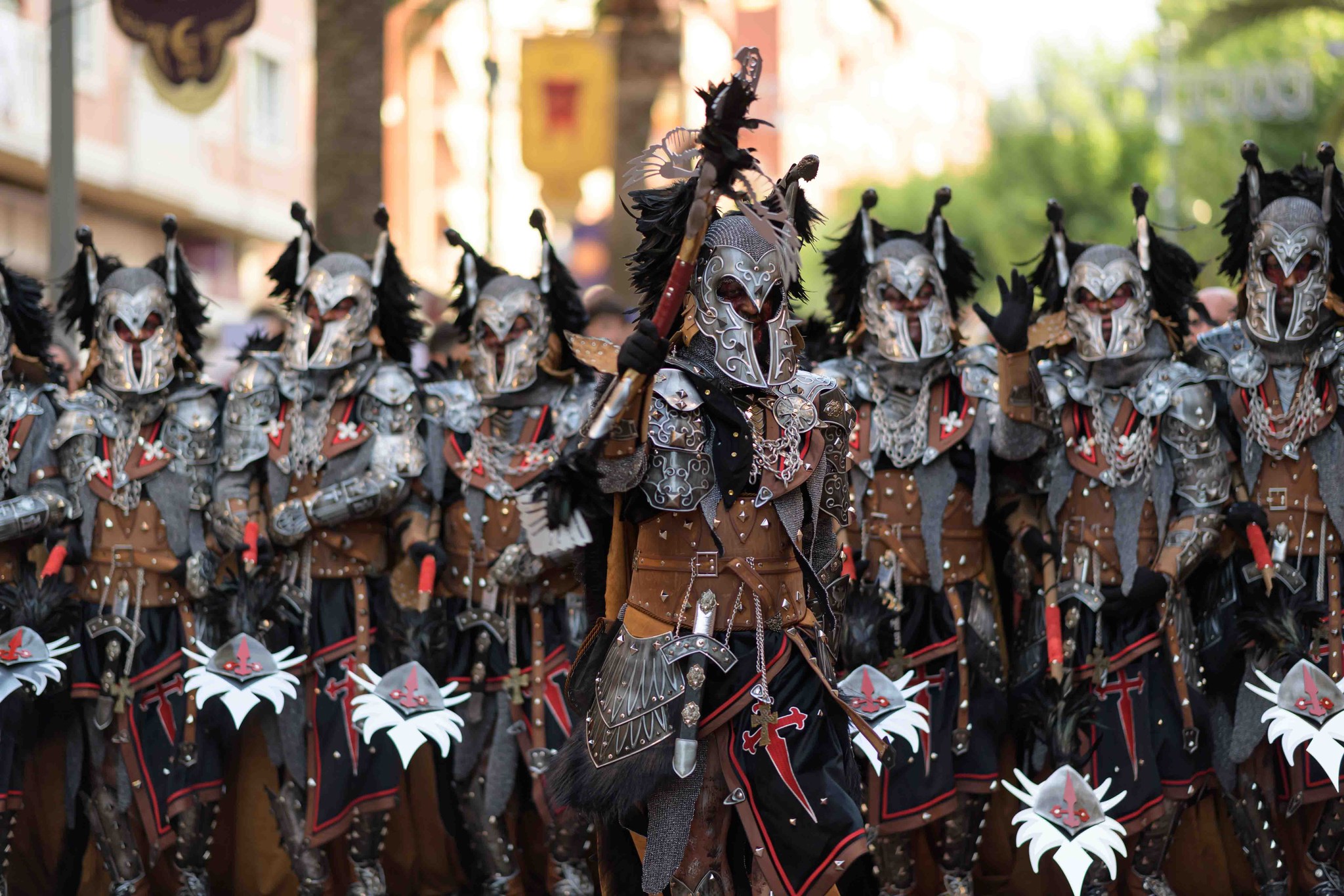 Creuats 2025 Escuadra Negres Capita Cristia 2